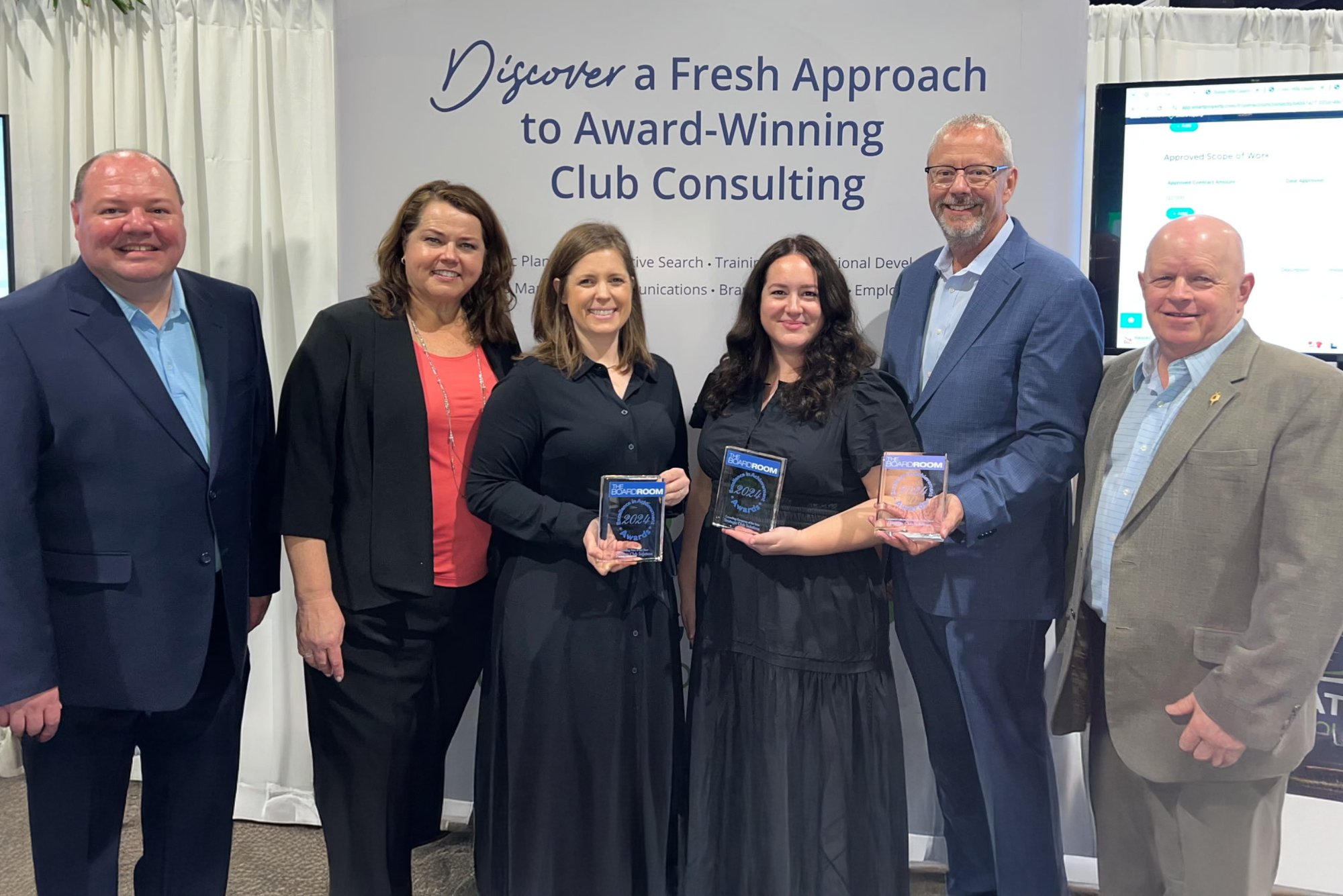 Strategic Club Solutions Team with Awards